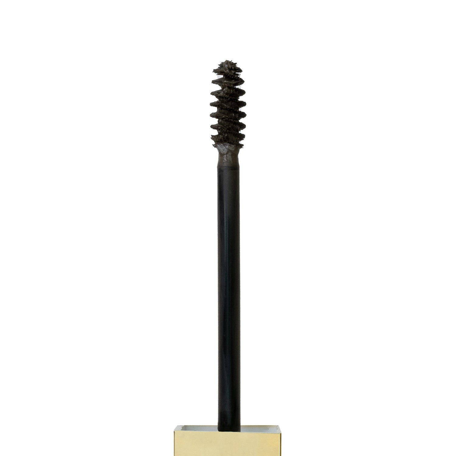 Close up shot of spoolie with Tinted Multi-Peptide Brow Gel - Color-Dark Brown